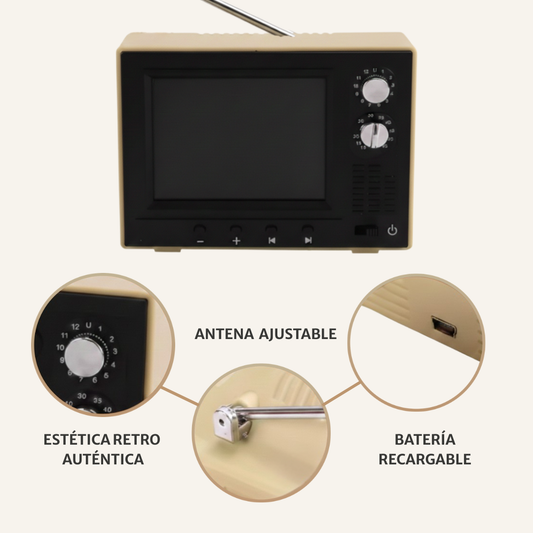 Unity Mini Retro TV – Nostalgia in Your Space